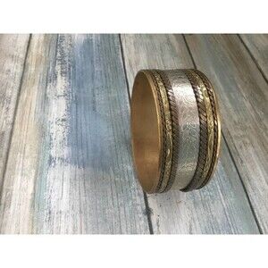 Multi Metal Cuff Bracelet